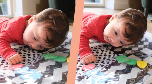 7 reasons we designed the Heads Up tummy time play mat for babies